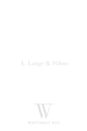 A. Lange & Sohne Lange 1 Lange 1 101.025 Watch