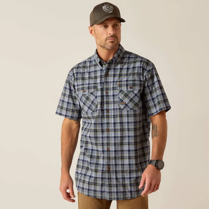 Ariat Men's Rebar Made Tough DuraStretch Work Shirt