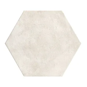 Atelier White Satin, Hexagon - Porcelain Tile