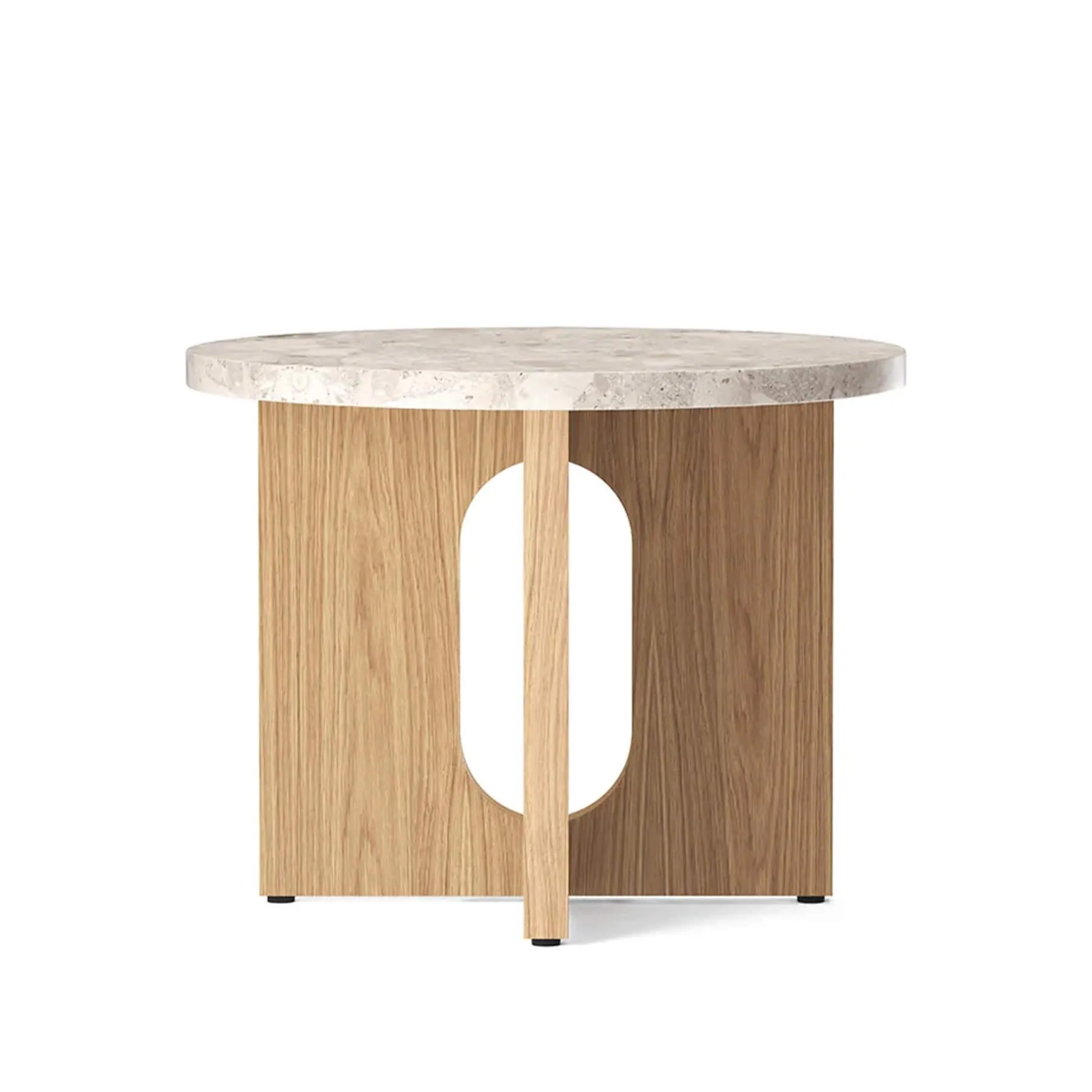 Audo Copenhagen Androgyne Side Table in Kunis Breccia Stone