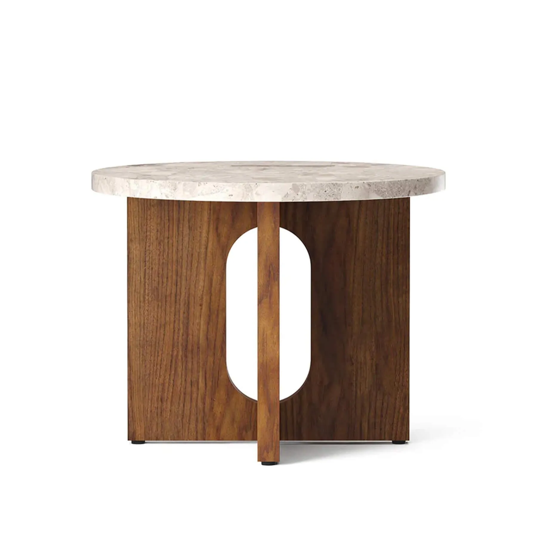 Audo Copenhagen Androgyne Side Table in Kunis Breccia Stone