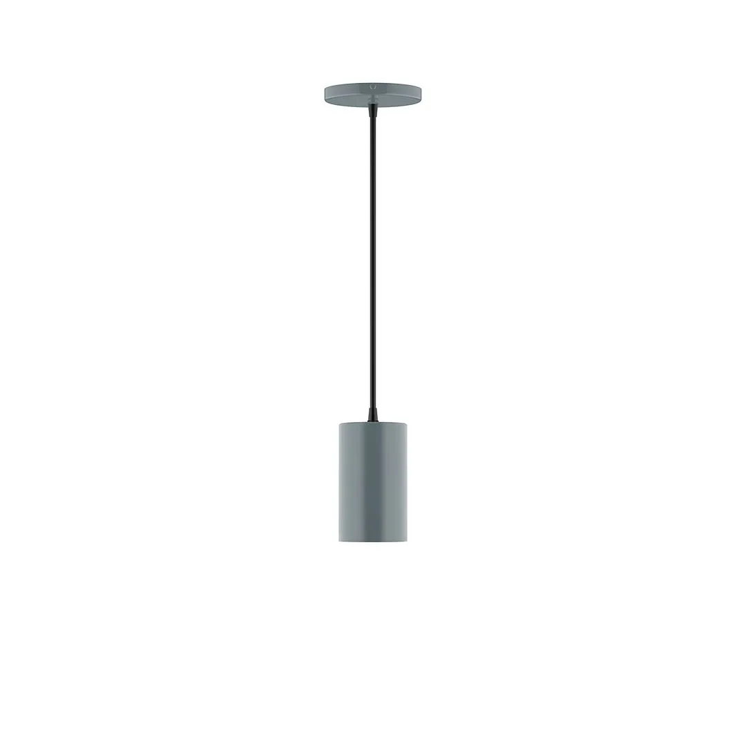 Axis Beam 6" Pendant Light in Slate Gray