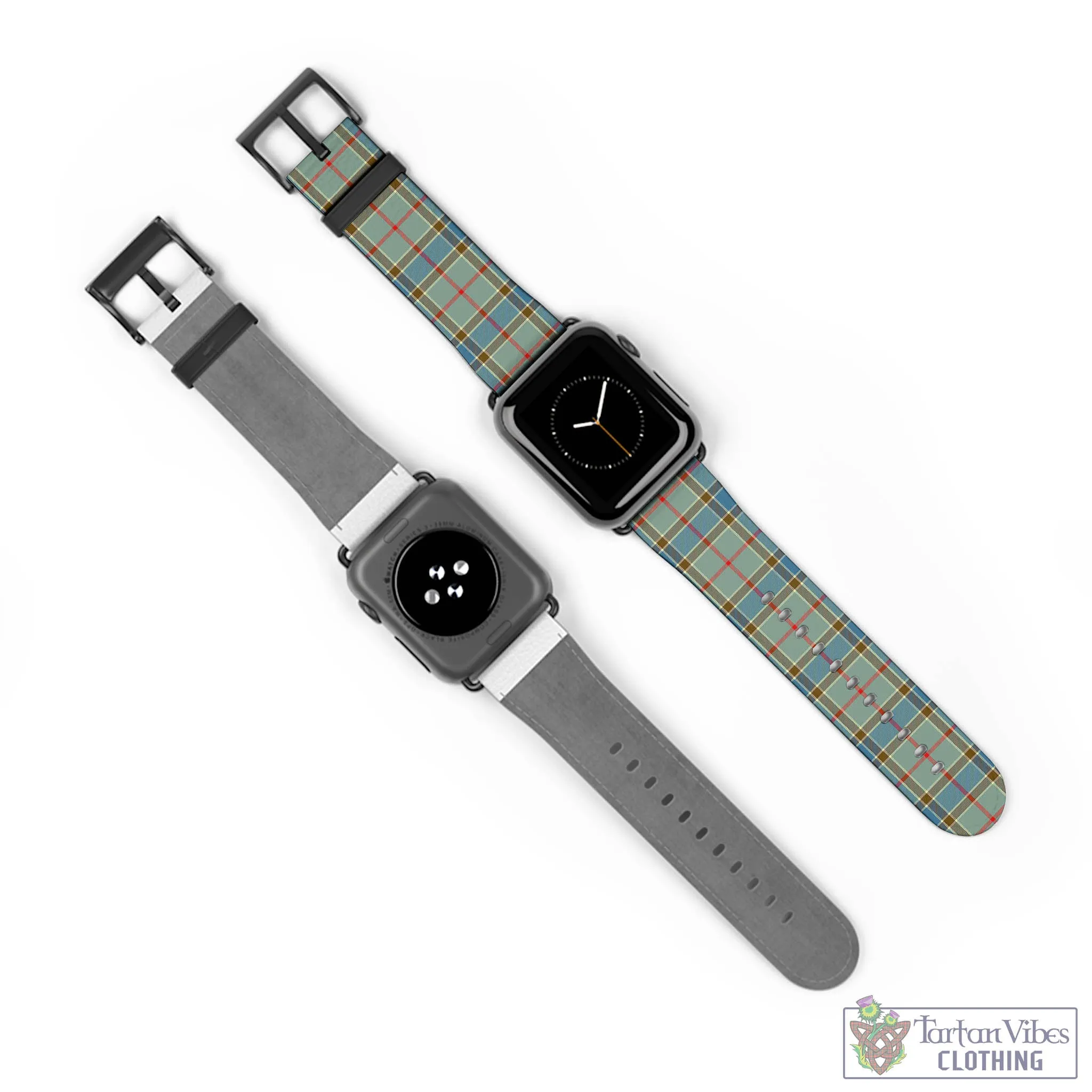 Balfour Blue Tartan Watch Band