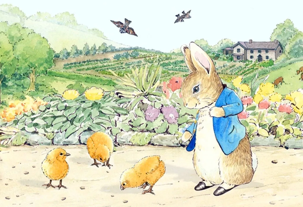 Beatrix Potter Spring Chicks Mini Puzzle