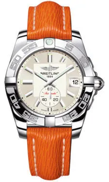 Breitling - Galactic 36 Automantic Stainless Steel - Polished Bezel - Sahara Strap