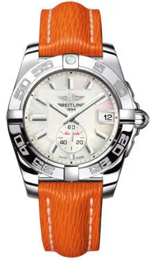 Breitling - Galactic 36 Automantic Stainless Steel - Polished Bezel - Sahara Strap