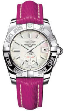 Breitling - Galactic 36 Automantic Stainless Steel - Polished Bezel - Sahara Strap