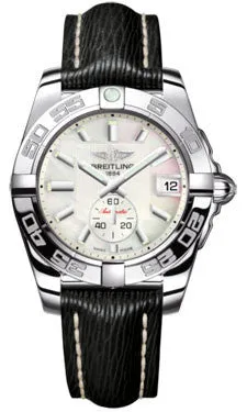 Breitling - Galactic 36 Automantic Stainless Steel - Polished Bezel - Sahara Strap