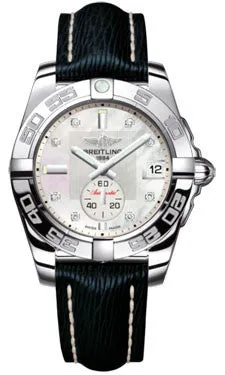 Breitling - Galactic 36 Automantic Stainless Steel - Polished Bezel - Sahara Strap