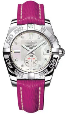 Breitling - Galactic 36 Automantic Stainless Steel - Polished Bezel - Sahara Strap