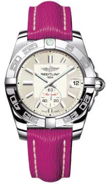 Breitling - Galactic 36 Automantic Stainless Steel - Polished Bezel - Sahara Strap