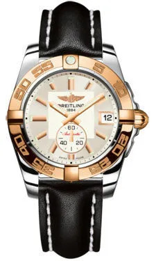 Breitling - Galactic 36 Automantic Steel-Rose Gold - Leather Strap