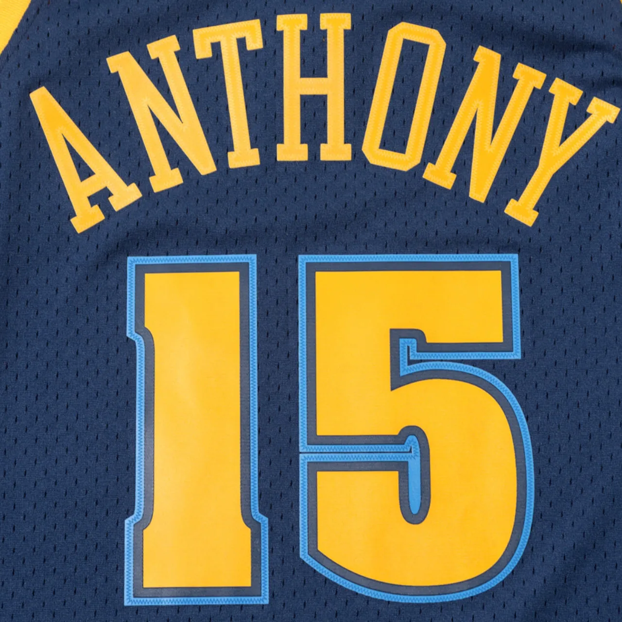 Carmelo Anthony 2006-2007 Denver Nuggets Alternate Mitchell & Ness Swingman Jersey - Blue