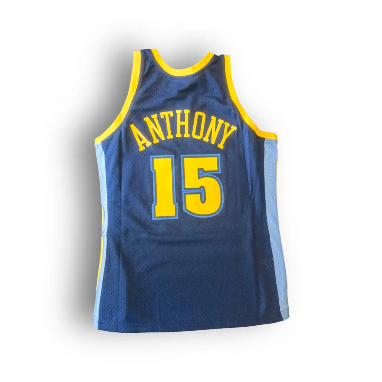 Carmelo Anthony 2006-2007 Denver Nuggets Alternate Mitchell & Ness Swingman Jersey - Blue