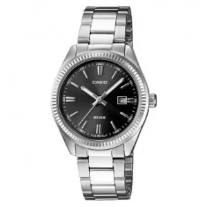 Casio Women's Watch Stainless Steel Black LTP-1302D-1A1VDF