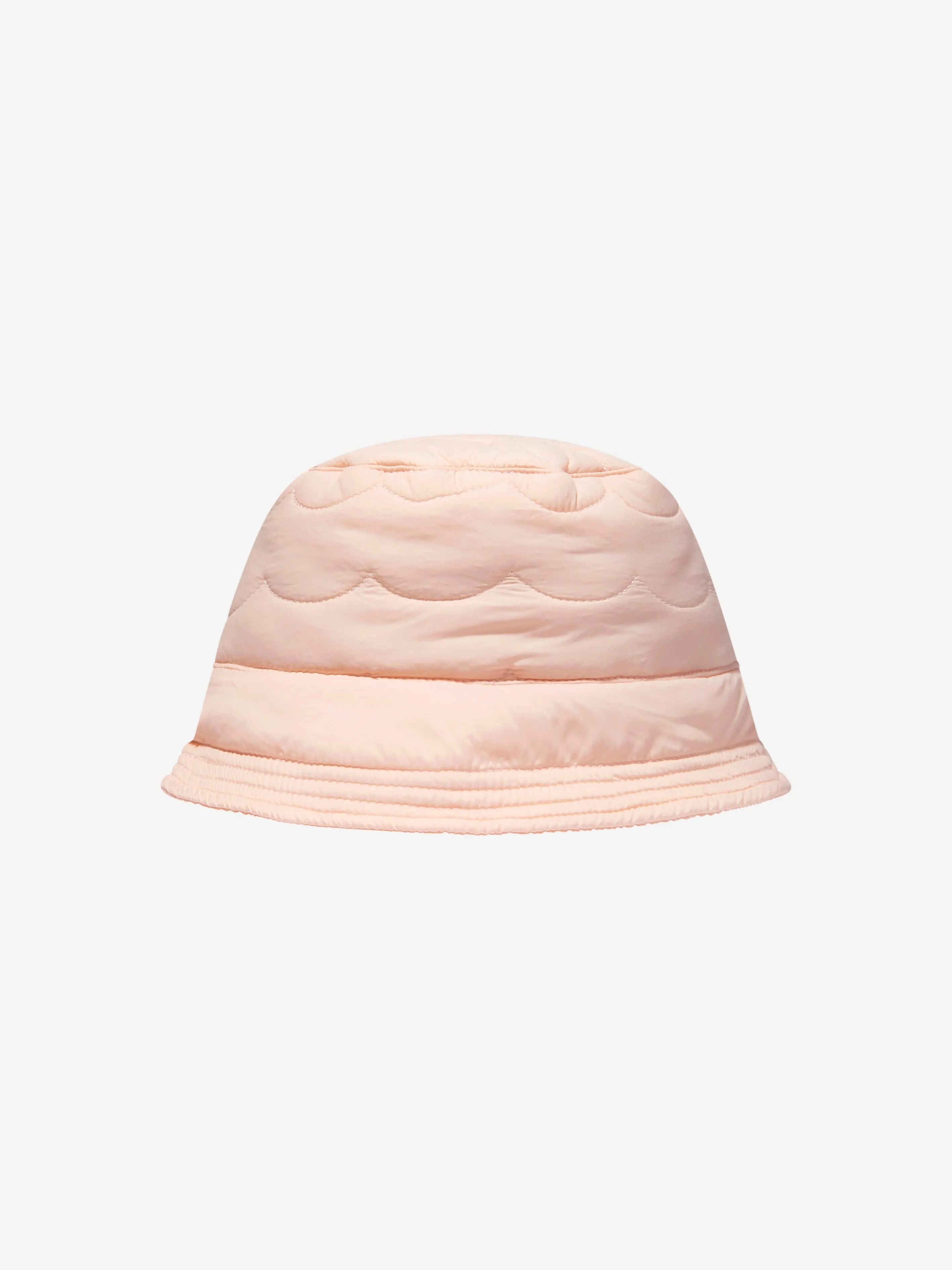 Chloé Girls Branded Bucket Hat In Pink