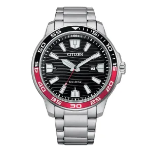 Citizen Men's Watch Eco-Drive Marine Red AW1527-86E