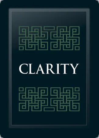 Clarity Deco Horizontal Sage Logo Panel