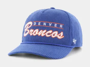 Denver Broncos Gridiron '47 Hitch Relaxed Fit Mens Hat (White/Blue)