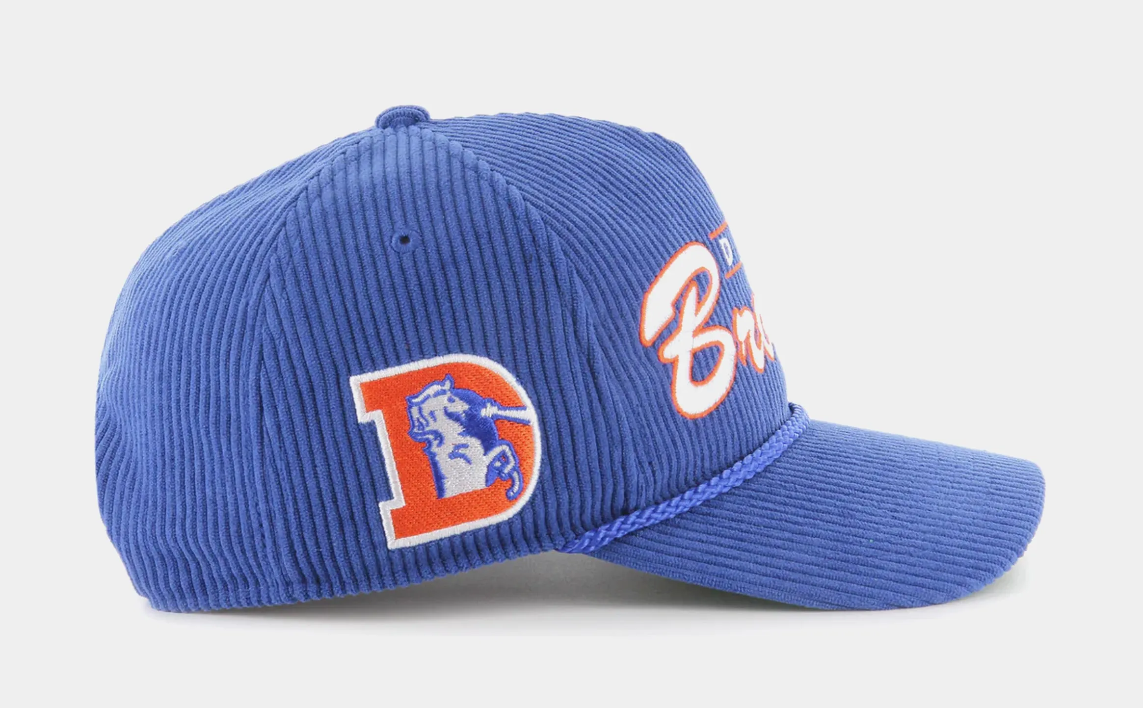 Denver Broncos Gridiron '47 Hitch Relaxed Fit Mens Hat (White/Blue)