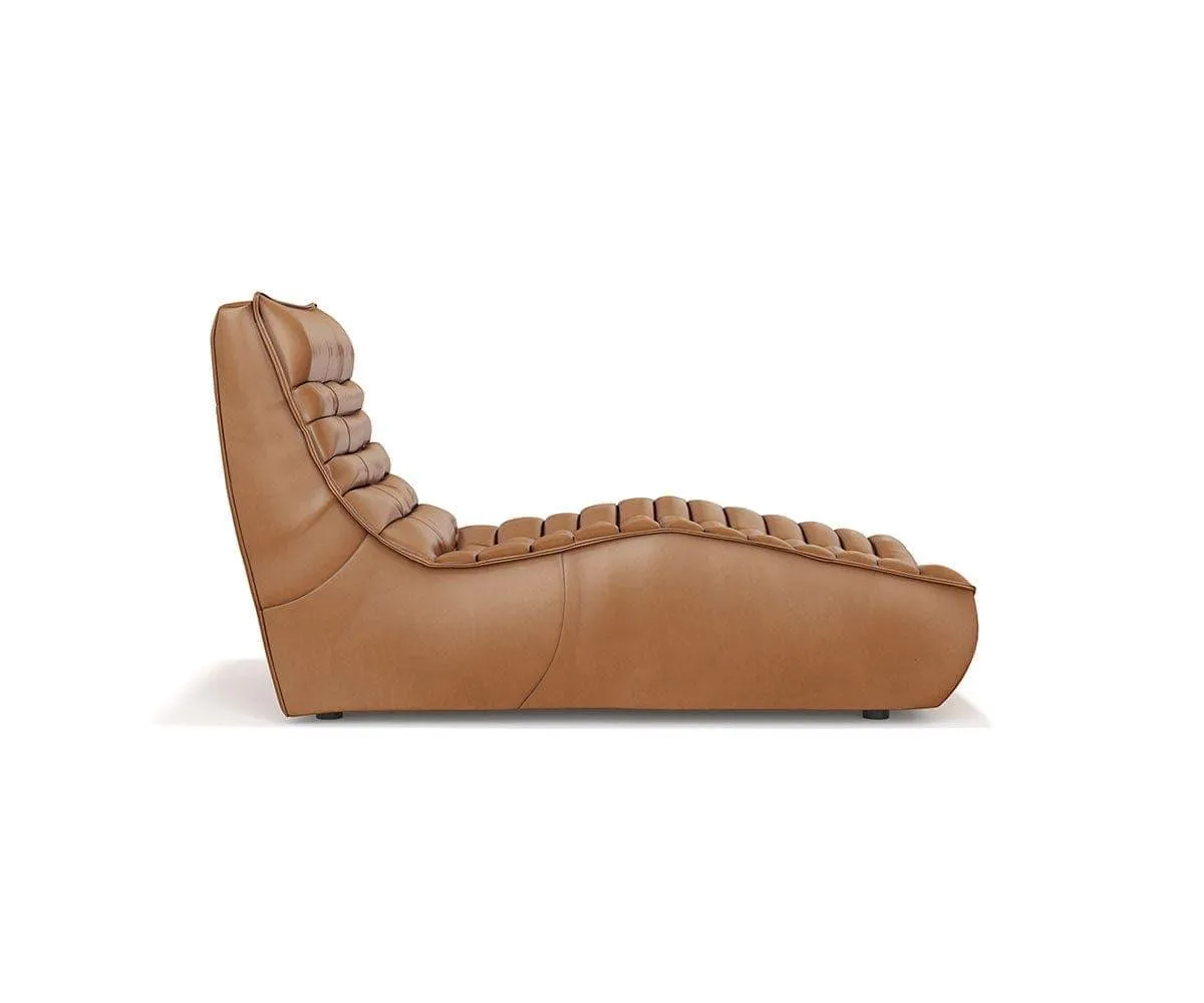 Diego Leather Chaise