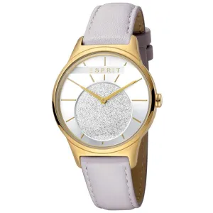 Esprit White Leather Watch