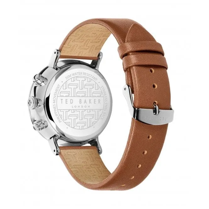 Gents Barnett Backlight Leather Tan Watch BKPBAS202