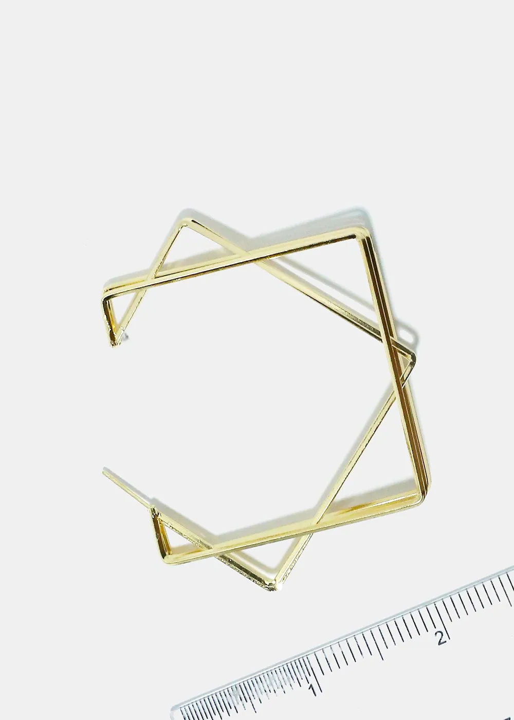 Geometric Hoop Earrings