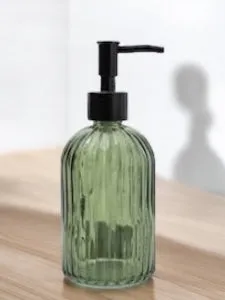 Green Glass Dispenser