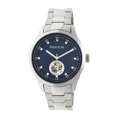 Heritor Automatic Crew Semi-Skeleton Men's Watch