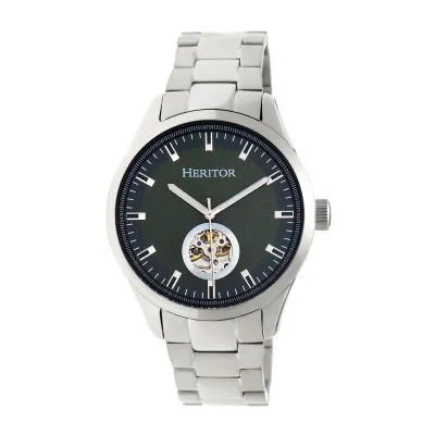 Heritor Automatic Crew Semi-Skeleton Men's Watch