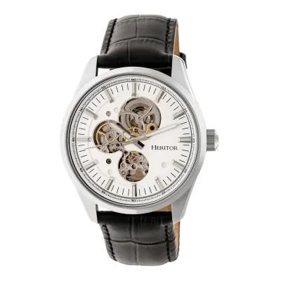 Heritor Automatic Stanley Semi-Skeleton Men's Watch