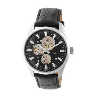 Heritor Automatic Stanley Semi-Skeleton Men's Watch