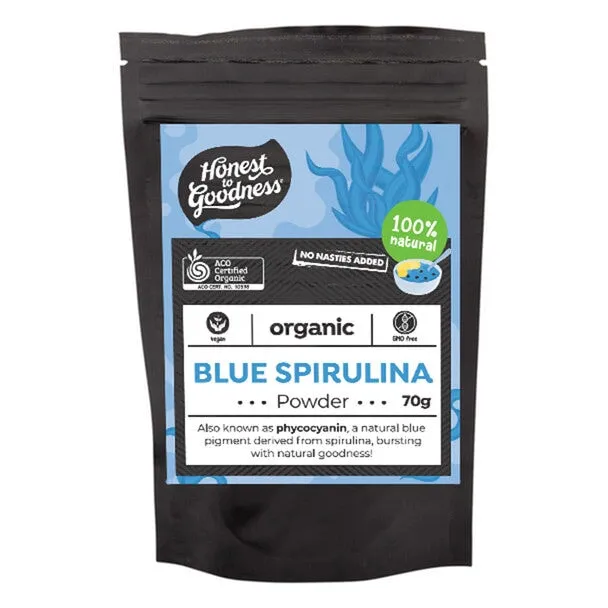 Honest To Goodness Organic Blue Spirulina Powder