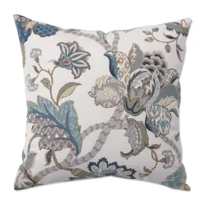 Indoor Finders Keepers French Blue 18-inch Throw Pillow