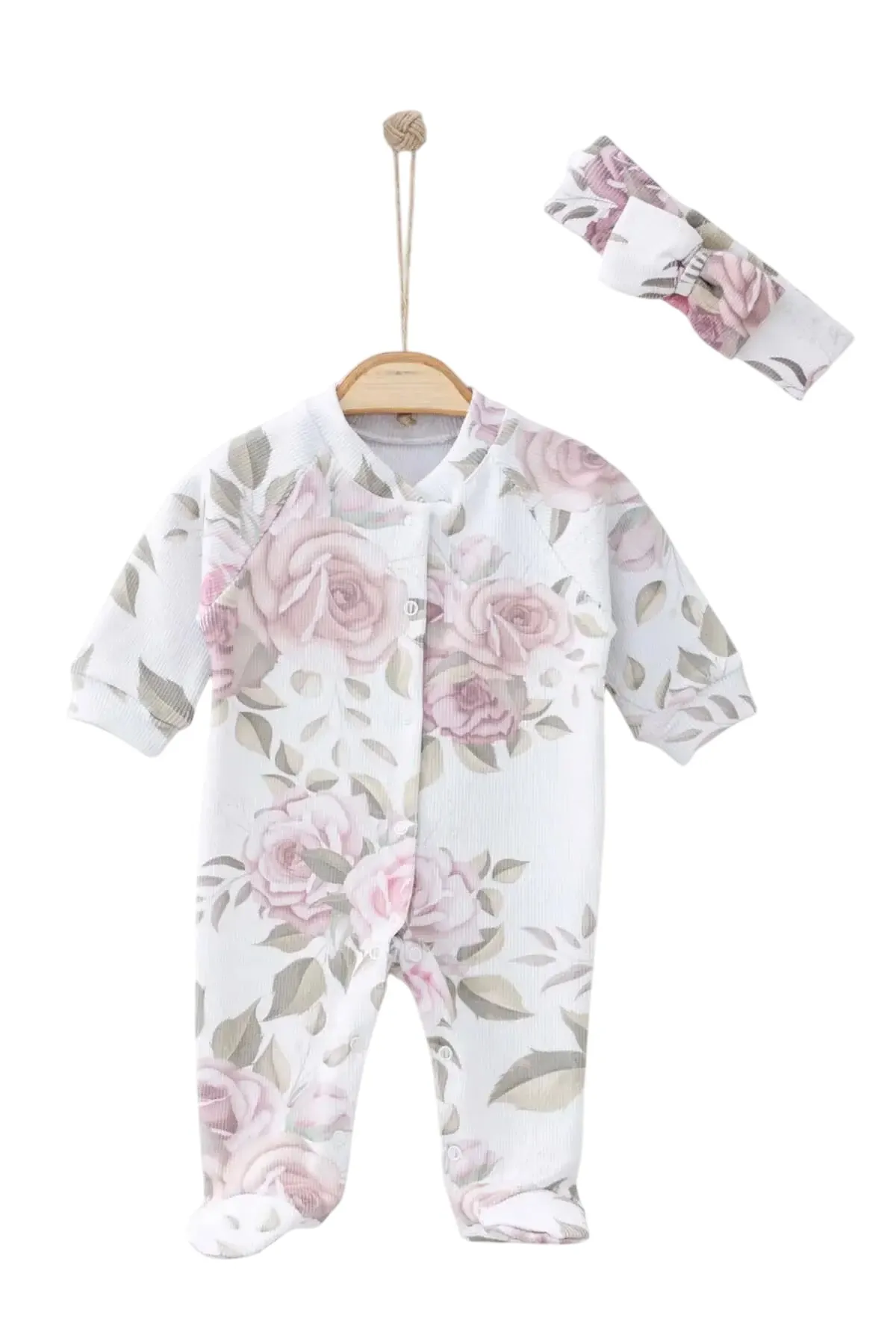 Kasey Floral Baby Onesie Set