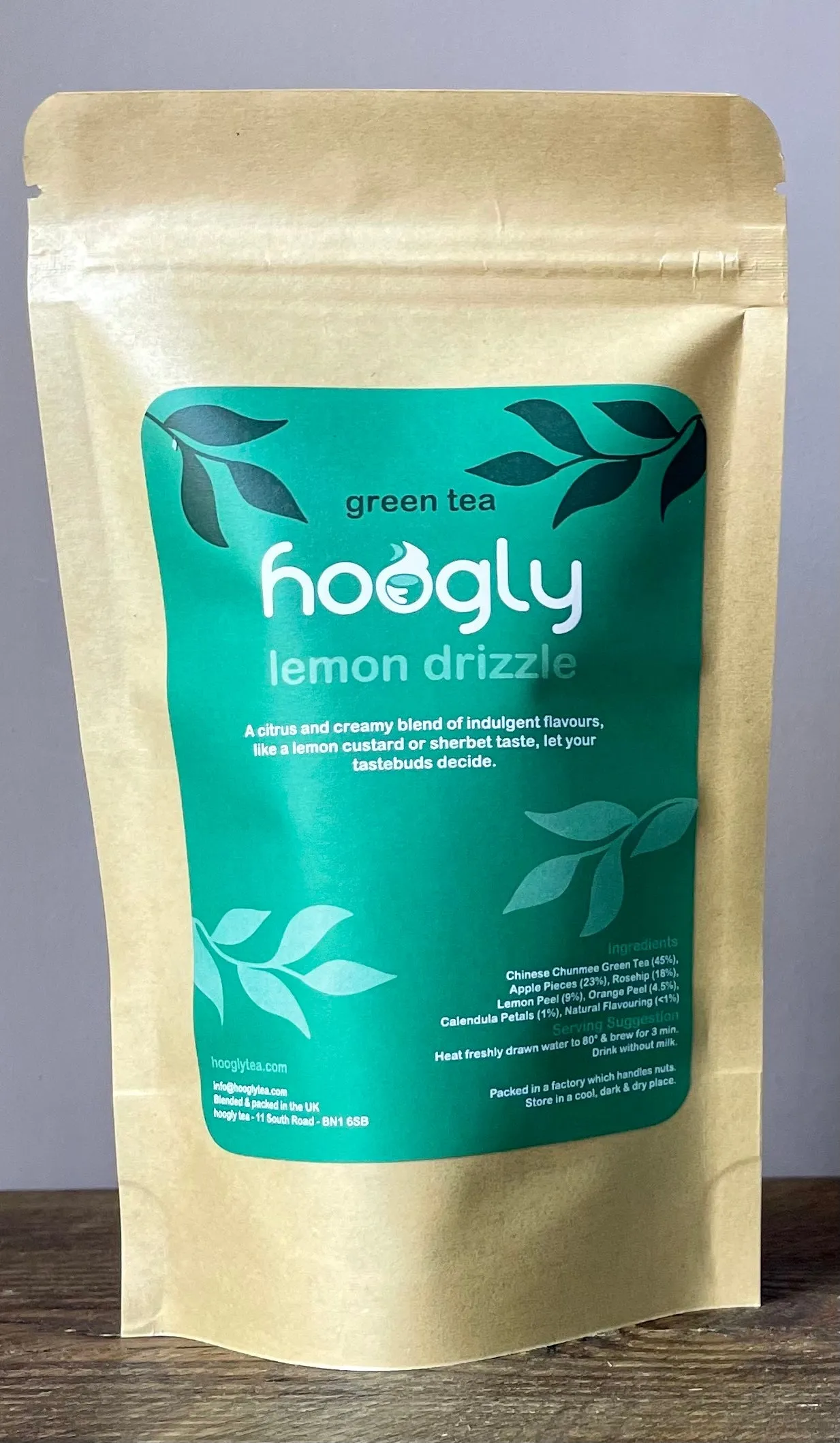 Lemon Drizzle - Green Tea 15 tea bags