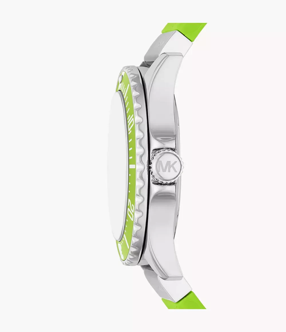 Michael Kors Ladies Watch Everest 43mm Green MK7360