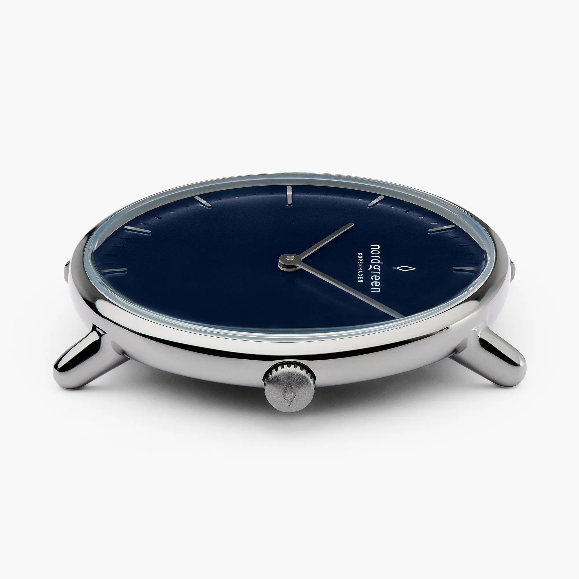 Native | Navy Dial - Navy Blue Leather