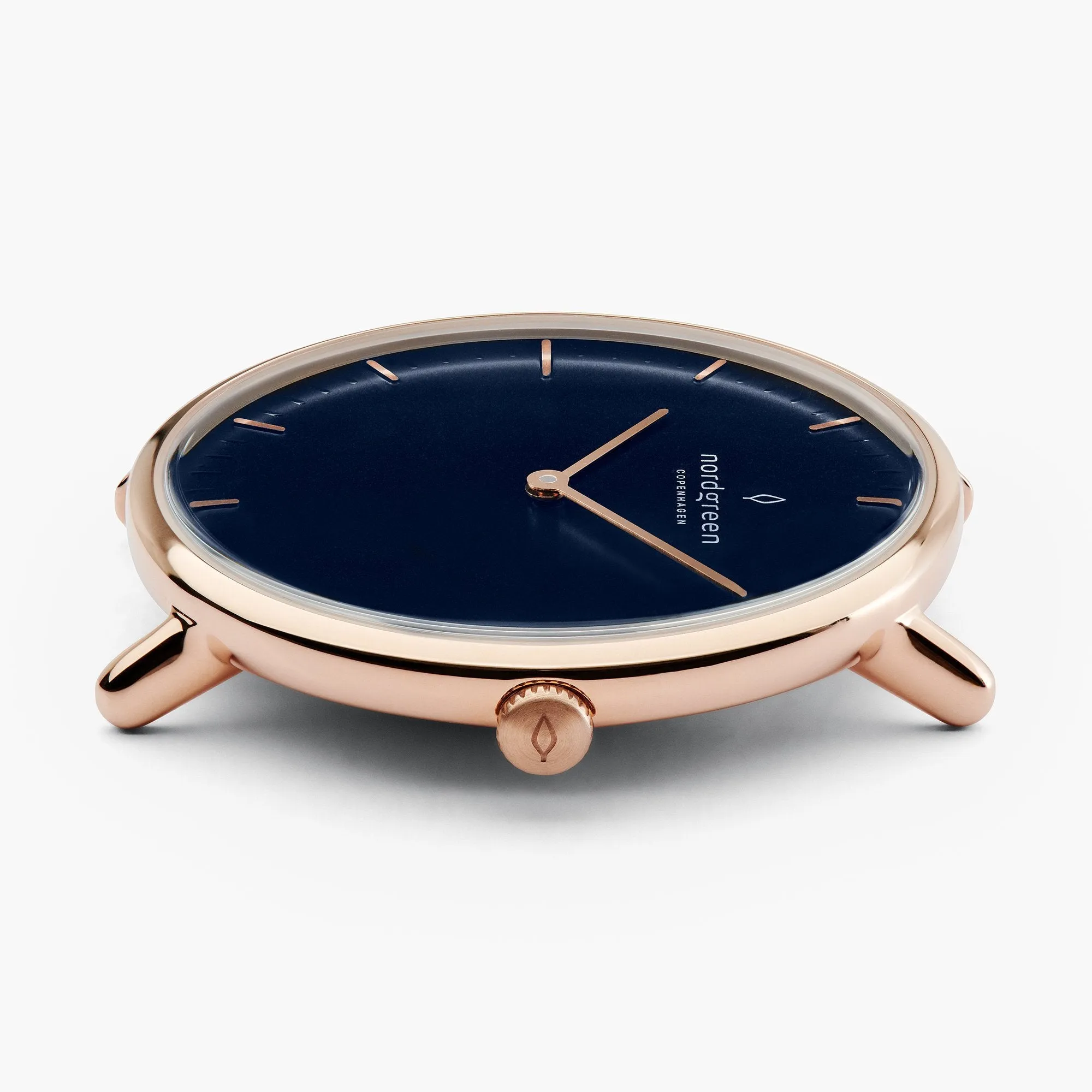 Native | Navy Dial - Navy Blue Leather