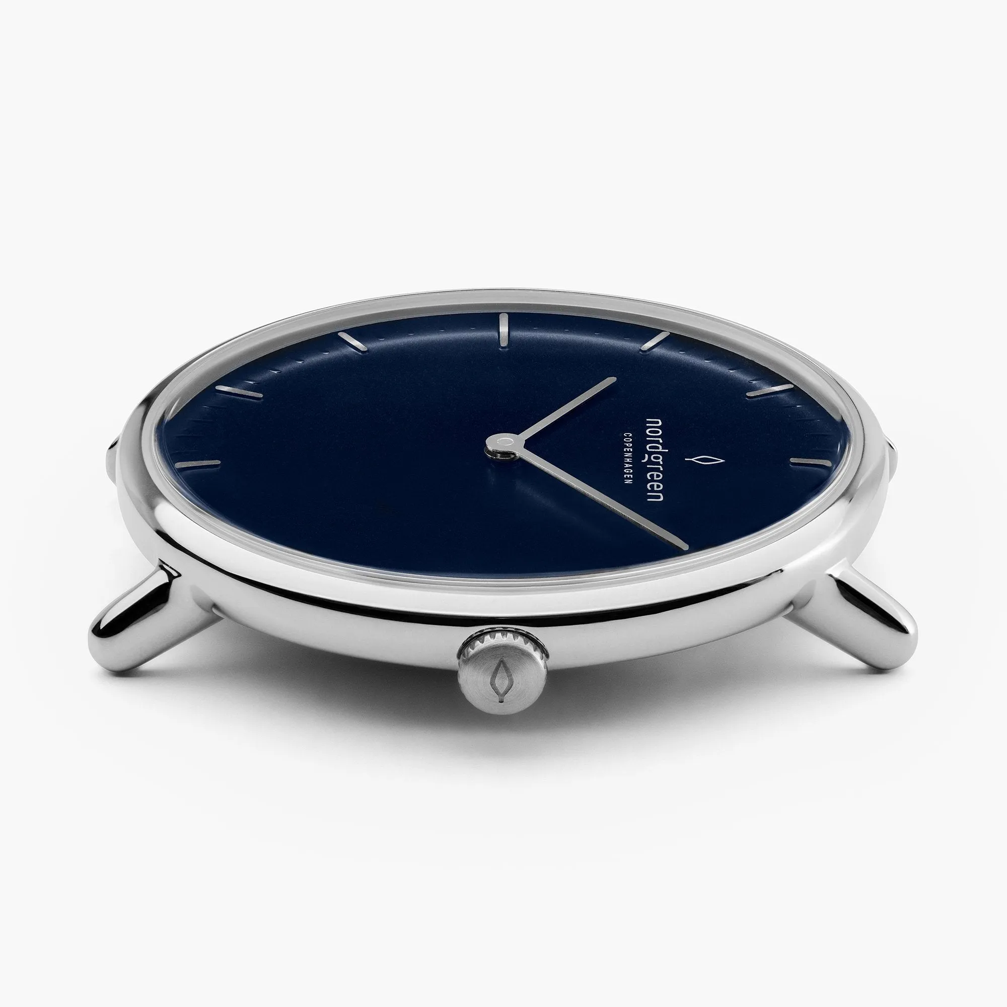 Native | Navy Dial - Navy Blue Leather