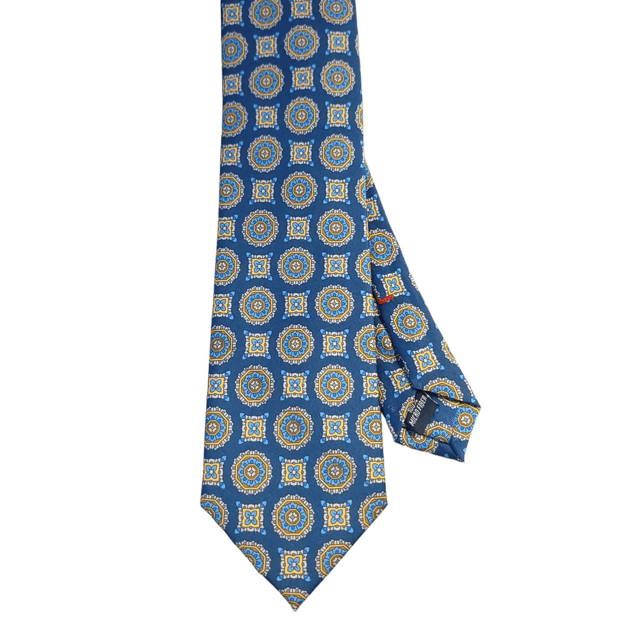 Navy Blue Elegant Dot Tie