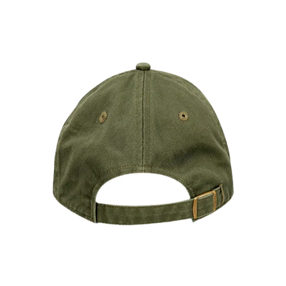 New Era Casual Classic LA Lakers Washed Olive Cap - Green