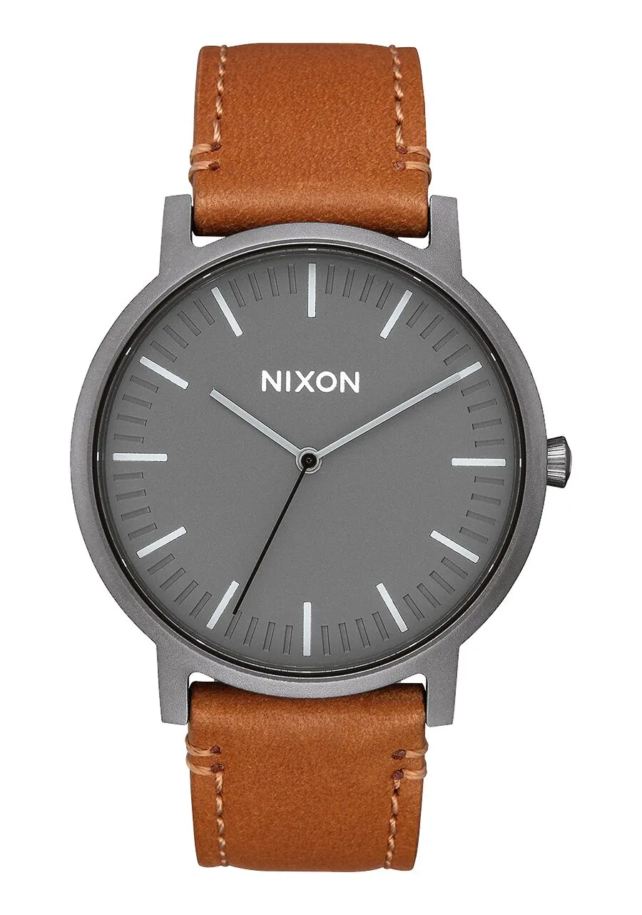 Nixon Porter Leather Watch