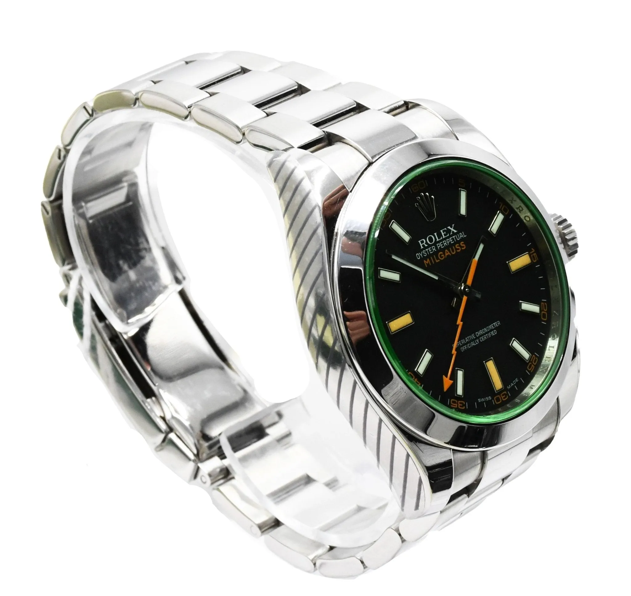 Rolex Milgauss 40mm Steel Watch - Ref: 116400GV