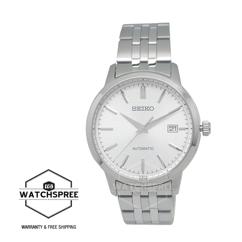 Seiko Automatic Stainless Steel Band Watch SRPH85K1