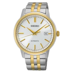 Seiko Essentials Automatic Two Tone Mens Watch SRPH92