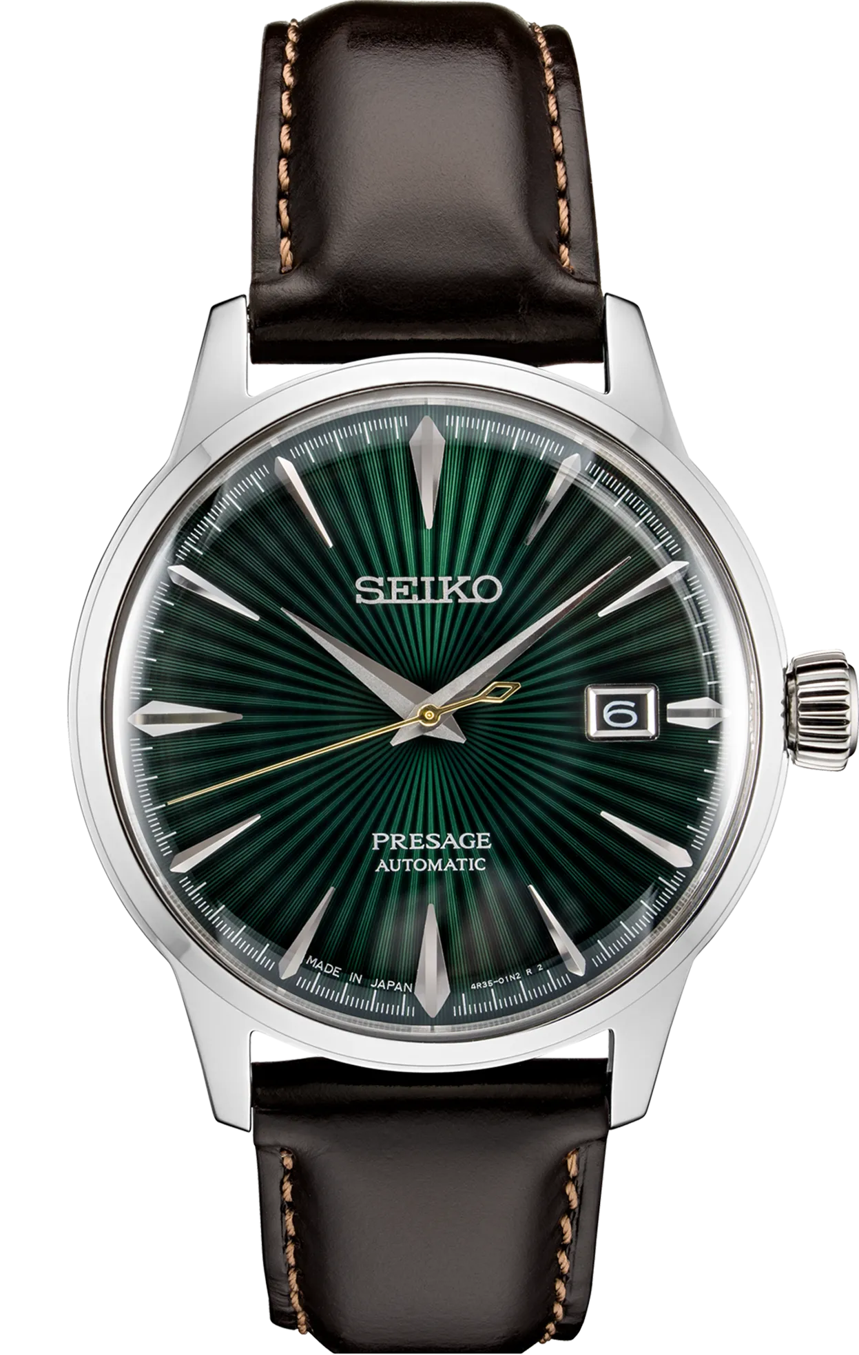 Seiko Presage Men's Automatic Watch Green Dial SRPD37