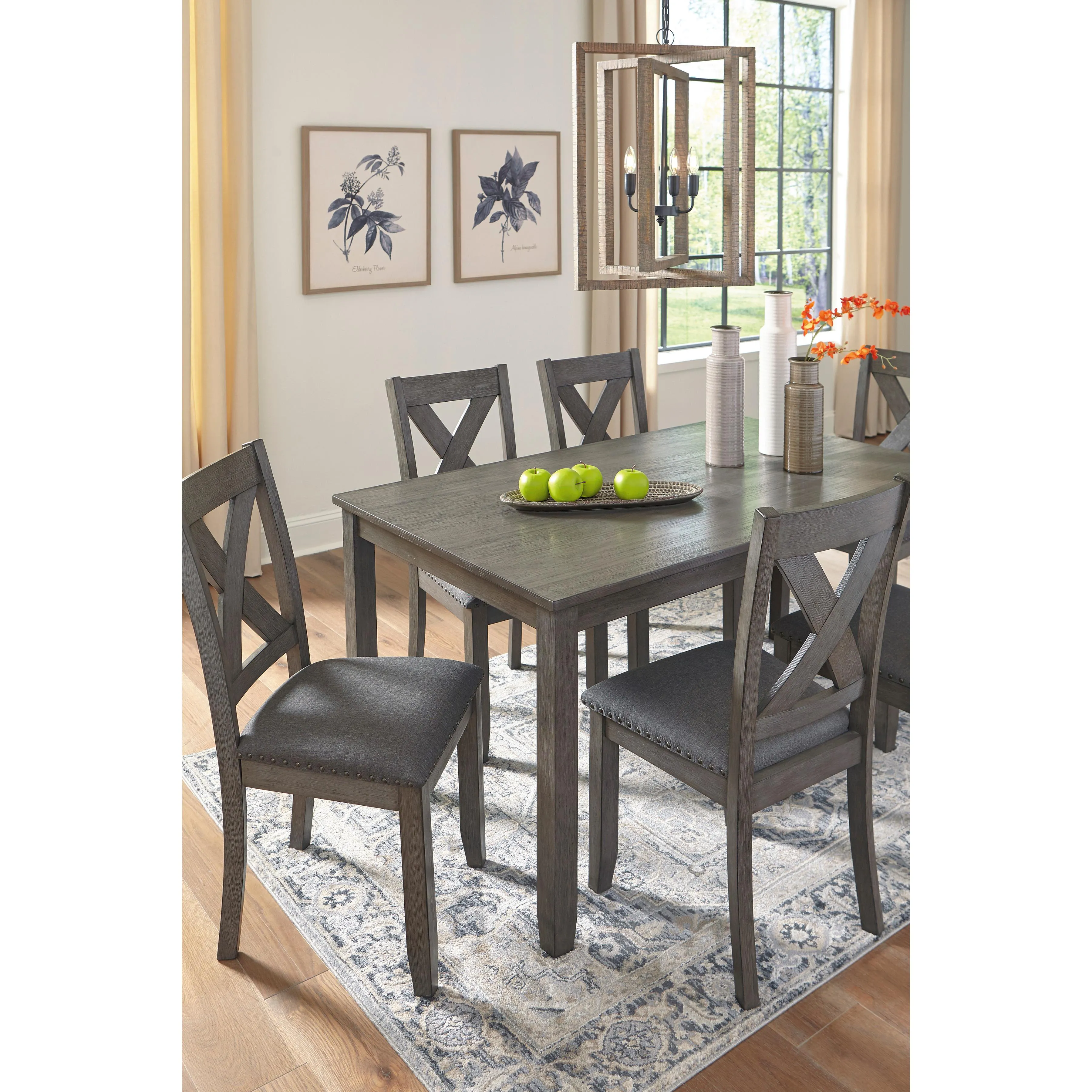 Signature Design by Ashley Caitbrook 7 pc Dinette D388-425