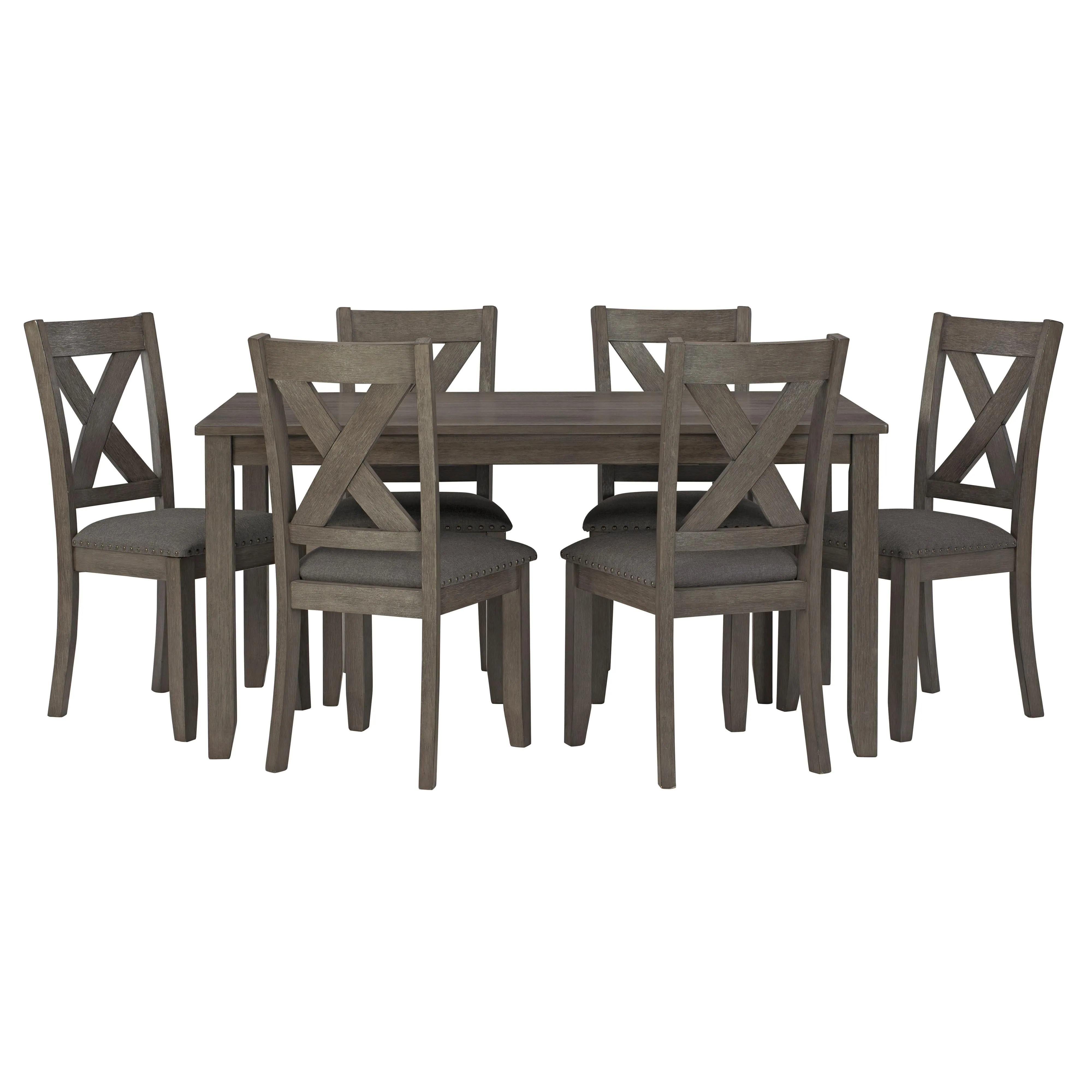 Signature Design by Ashley Caitbrook 7 pc Dinette D388-425